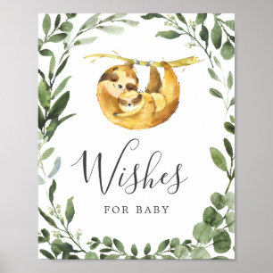 Babydusche für Babys Poster
