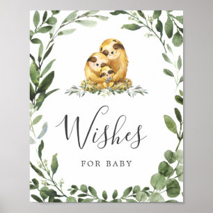 Babydusche für Babys Poster