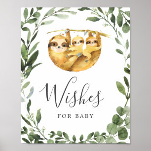 Babydusche für Babys Poster