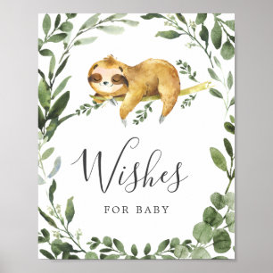 Babydusche für Babys Poster