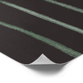 Babydusche für Babywindeln - Herzlich willkommen Poster (Ecke)