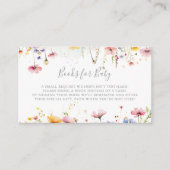 Babydusche für die Wildblume Meadow Begleitkarte (Vorderseite)