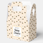 Babydusche für Hummeln Box Geschenkschachtel (Geöffnet)