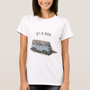 Babydusche für Junge, Van und Limousine T-Shirt