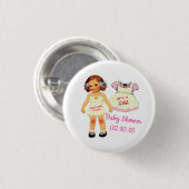 Babydusche für Juni Button (Vorne & Hinten)