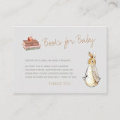 Babydusche für Kaninchen Begleitkarte (Vorderseite)