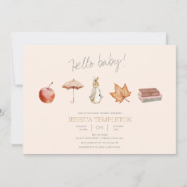 Babydusche für Kaninchen Einladung