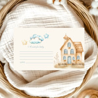 Babydusche für Kinder mit Aquarellzug