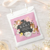 Babydusche für Landtiere - Beutel Geschenktütchen (Ausgeschnitten)