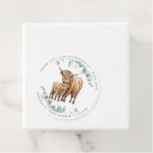 Babydusche für Landtiere Geschenkanhänger (Beispiel)