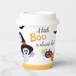 Babydusche für Little Boo Halloween Paper Pappbecher