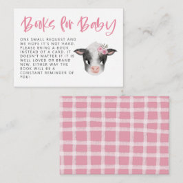 Babydusche für Mädchen Begleitkarte