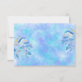 Babydusche für Meerestiere Danke Karte (Rückseite)