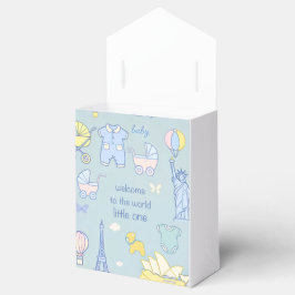 Babydusche für Neugeborene - Gefälligkeitsboxen Geschenkschachtel