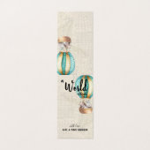 Babydusche für Reisen | Dankeschön (Außenseite Aufgefaltet)