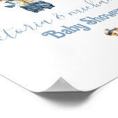 Babydusche für Seeleute Poster (Ecke)