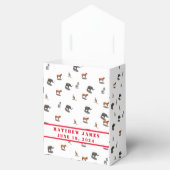 Babydusche für verschiedene Tiere Geschenkschachtel (Geöffnet)