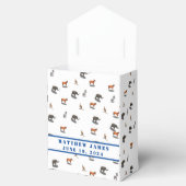 Babydusche für verschiedene Tiere Geschenkschachtel (Geöffnet)