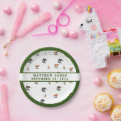 Babydusche für verschiedene Tiere Pappteller (Party)