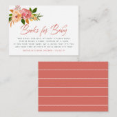 Babydusche für Wasserfarben - Anfrage Begleitkarte (Vorne/Hinten)