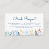 Babydusche für Wasserfarben Begleitkarte (Vorderseite)