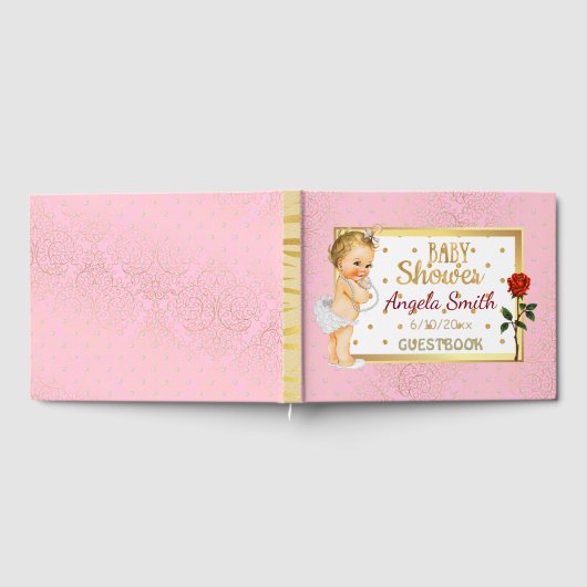 Babydusche Gästebuch (Voll)