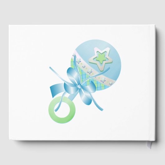 Babydusche Gästebuch (Rückseite)