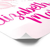 Babydusche Gästebuch Fotodruck (Ecke)