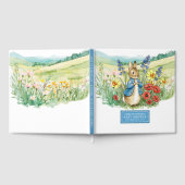 Babydusche Gästebuch Wasserfarbe Peter Rabbit (Voll)