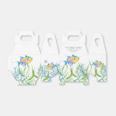 Babydusche Gefälligkeitsboxen Wasserfarbe Tropisch Geschenkschachtel (Ungefaltet)