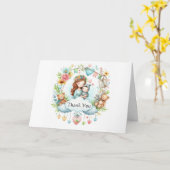Babydusche geklappt dank Karte (Gelbe Blume)