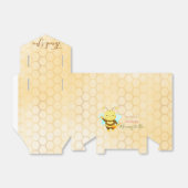 Babydusche gelb niedlich danke geschenkschachtel (Ungefaltet)