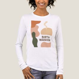 Babydusche Geschenk Birth Warrior Kunst T - Shirt