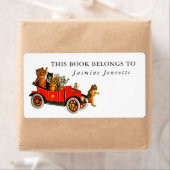 Babydusche Geschenk Funny Cartoon Katzen Retro Aut (Insitu)