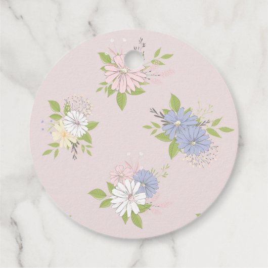 Babydusche Geschenkanhänger (Rückseite)