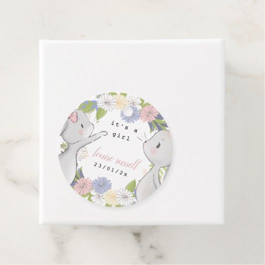 Babydusche Geschenkanhänger (Beispiel)