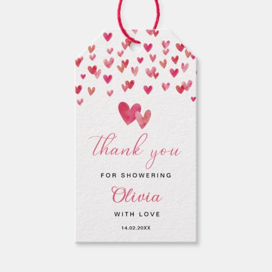 Babydusche Geschenkanhänger (Vorderseite)