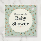 Babydusche Geschenkanhänger (Rückseite)