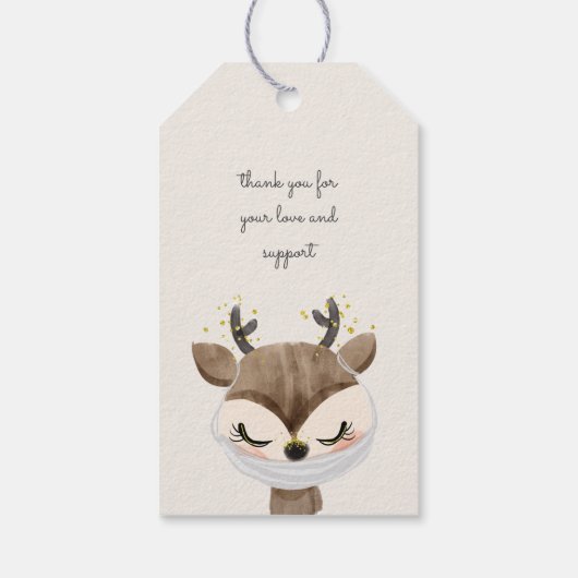 Babydusche Geschenkanhänger (Rückseite)