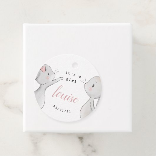 Babydusche Geschenkanhänger (Beispiel)