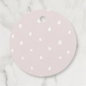 Babydusche Geschenkanhänger (Rückseite)