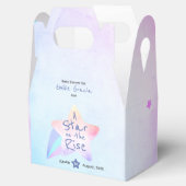 Babydusche Geschenkboxen | Aufstiegssmotiv Geschenkschachtel (Geöffnet)