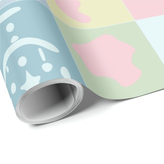 Babydusche Geschenkpapier (Rolleneckpunkt)