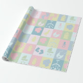 Babydusche Geschenkpapier (Ungerollt)
