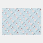 Babydusche Geschenkpapier Set (Vorderseite 3)