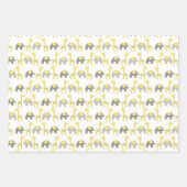 Babydusche Geschenkpapier Set (Vorderseite)