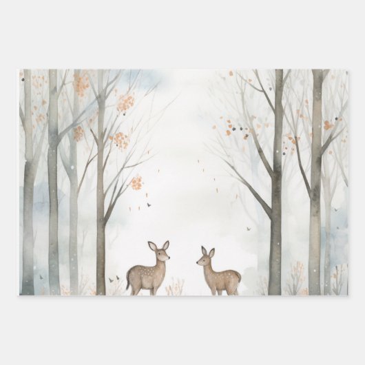 Babydusche Geschenkpapier Set (Vorderseite)