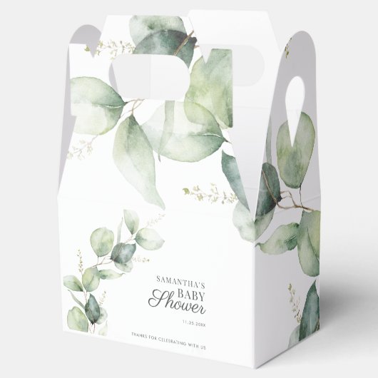 Babydusche Geschenkschachtel (Geöffnet)