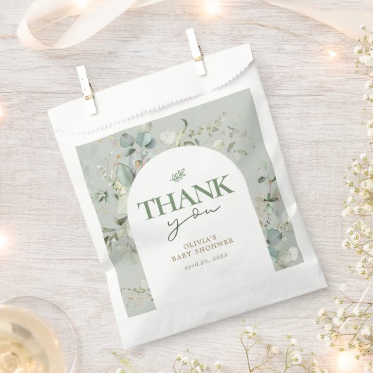 Babydusche Geschenktütchen (Ausgeschnitten)