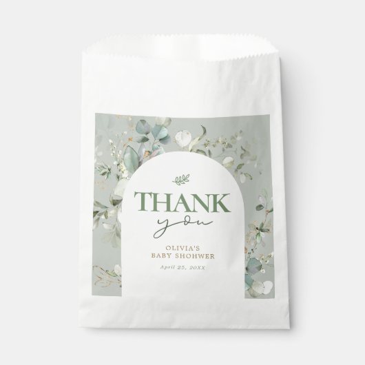 Babydusche Geschenktütchen (Vorderseite)